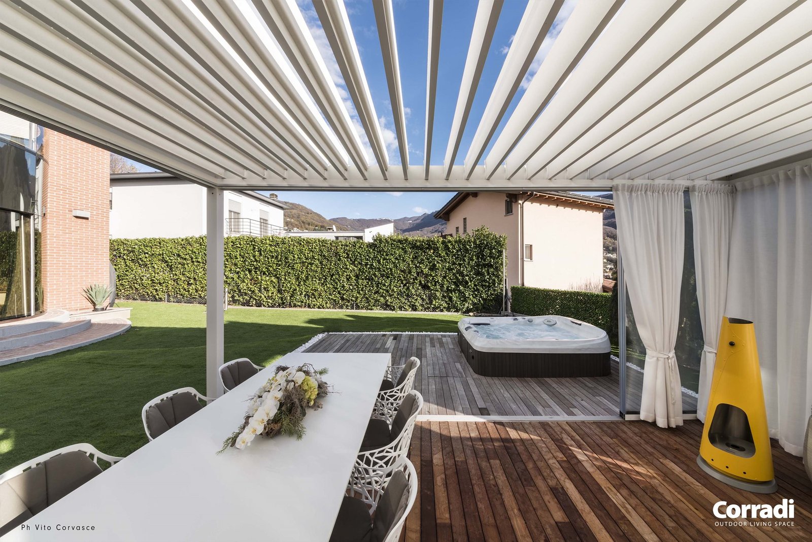 Pérgola bioclimática Corradi Imago